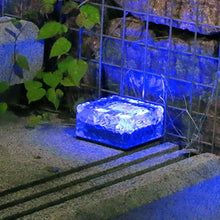 Load image into Gallery viewer, Solar Brick Ice Cube Lights; Outdoor Waterproof; Landscape Path Lights