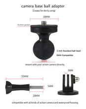 Load image into Gallery viewer, Motorcycle Camera Holder; Bracket Clamp Mount; Invisible Selfie Stick; Bike