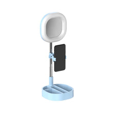 Load image into Gallery viewer, Universal USB Selfie Studio Photo Ring Lighting; Dimmable Lights; Stand