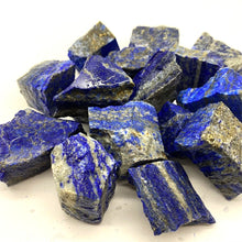 Load image into Gallery viewer, Natural Lapis Lazuli Rough Stones Healing Quartz Crystal; Afghanistan