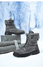 Load image into Gallery viewer, Men Winter Snow Boots; Super Warm; Outdoors Hiking ; High Quality Waterproof Leather High Top