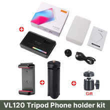 Load image into Gallery viewer, Ulanzi VL120 RGB LED Video Light; Full Color Rechargeable 3100mAh Dimmable 2500-9000K Lamp