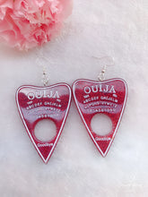 Load image into Gallery viewer, 1Pair Women Drop Earrings  Ouija Board  Flatback Glitter Dangle Jewelry