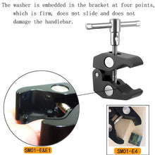 Load image into Gallery viewer, Motorcycle Camera Holder; Bracket Clamp Mount; Invisible Selfie Stick; Bike