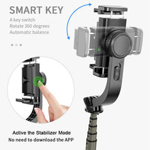 Load image into Gallery viewer, Universal Handheld Gimbal Smartphone Stabilizer for Selfie Stick; Stable Recording
