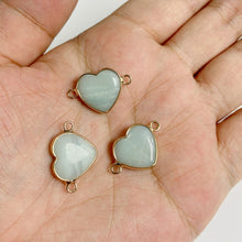 Load image into Gallery viewer, Amazonite Natural Stone; Pendant, Bracelet, Charm; Blue Semi-Precious Jewelry