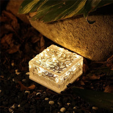 Load image into Gallery viewer, Solar Brick Ice Cube Lights; Outdoor Waterproof; Landscape Path Lights