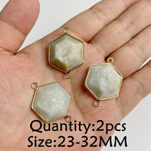 Load image into Gallery viewer, Amazonite Natural Stone; Pendant, Bracelet, Charm; Blue Semi-Precious Jewelry