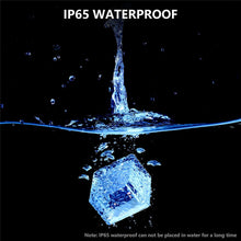 Load image into Gallery viewer, Solar Brick Ice Cube Lights; Outdoor Waterproof; Landscape Path Lights