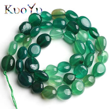 Load image into Gallery viewer, 8-10mm Natural Irregular Amazonite Apatite Larimar Quartz Gem Stone Beads