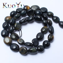 Load image into Gallery viewer, 8-10mm Natural Irregular Amazonite Apatite Larimar Quartz Gem Stone Beads