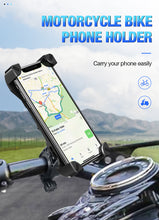 Load image into Gallery viewer, RAXFLY Motorcycle/ Bicycle Cell Phone Holder; iPhone/ Android; Handlebar Clip Mount Bracket