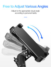 Load image into Gallery viewer, RAXFLY Motorcycle/ Bicycle Cell Phone Holder; iPhone/ Android; Handlebar Clip Mount Bracket