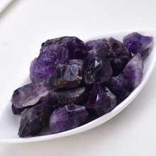 Load image into Gallery viewer, 1PC Natural Amethyst Irregular Healing Stone; Purple Gravel Mineral; Raw Quartz Crystal