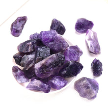 Load image into Gallery viewer, 1PC Natural Amethyst Irregular Healing Stone; Purple Gravel Mineral; Raw Quartz Crystal