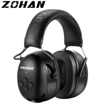 Load image into Gallery viewer, ZOHAN Electronic Headset 5.0 Bluetooth Earmuffs shooting Ear Protection Wireless Headphones Noise Canceling Charging for Music