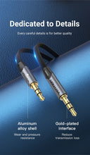 Load image into Gallery viewer, Vention Jack 3.5mm Aux Cable Male to Male 3.5mm Audio Cable Jack for JBL Xiaomi Oneplus Headphones Speaker Cable Car Aux Cord