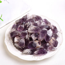 Load image into Gallery viewer, 1PC Natural Amethyst Irregular Healing Stone; Purple Gravel Mineral; Raw Quartz Crystal