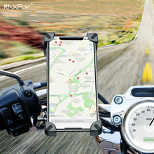 Load image into Gallery viewer, RAXFLY Motorcycle/ Bicycle Cell Phone Holder; iPhone/ Android; Handlebar Clip Mount Bracket