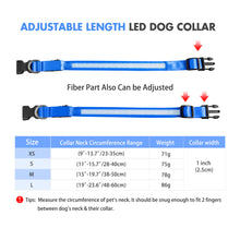 Load image into Gallery viewer, MASBRILL LED Dog Collar Luminous; Waterproof Safety Glow Necklace; Flashing