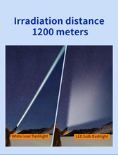 Load image into Gallery viewer, NATFIRE SF2 White Laser Search LEP Flashlight; 1200 Meter W/ 21700 Battery Type C Rechargeable
