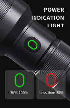 Load image into Gallery viewer, NATFIRE SF2 White Laser Search LEP Flashlight; 1200 Meter W/ 21700 Battery Type C Rechargeable