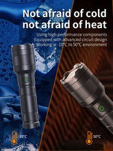 Load image into Gallery viewer, NATFIRE SF2 White Laser Search LEP Flashlight; 1200 Meter W/ 21700 Battery Type C Rechargeable