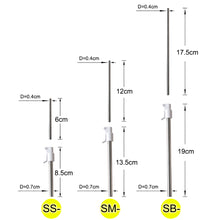 Load image into Gallery viewer, Universal 30/36/42/48/60cm Dolls Stainless Steel Adjustable Display Stand; 1/3 1/4 1/6 Dolls