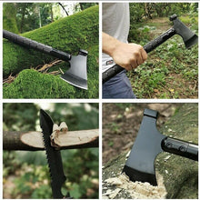 Load image into Gallery viewer, Foldable Axe Multi Tool Kit; Emergency Gear; Survival Tomahawk/Camping Hatchet