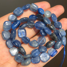 Load image into Gallery viewer, 8-10mm Natural Irregular Amazonite Apatite Larimar Quartz Gem Stone Beads