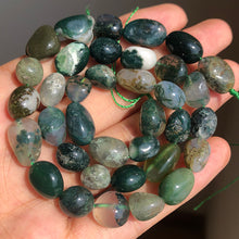 Load image into Gallery viewer, 8-10mm Natural Irregular Amazonite Apatite Larimar Quartz Gem Stone Beads