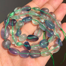 Load image into Gallery viewer, 8-10mm Natural Irregular Amazonite Apatite Larimar Quartz Gem Stone Beads