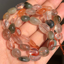 Load image into Gallery viewer, 8-10mm Natural Irregular Amazonite Apatite Larimar Quartz Gem Stone Beads