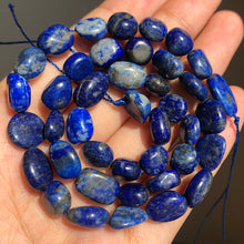 Load image into Gallery viewer, 8-10mm Natural Irregular Amazonite Apatite Larimar Quartz Gem Stone Beads