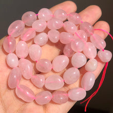 Load image into Gallery viewer, 8-10mm Natural Irregular Amazonite Apatite Larimar Quartz Gem Stone Beads