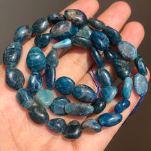 Load image into Gallery viewer, 8-10mm Natural Irregular Amazonite Apatite Larimar Quartz Gem Stone Beads