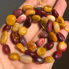 Load image into Gallery viewer, 8-10mm Natural Irregular Amazonite Apatite Larimar Quartz Gem Stone Beads