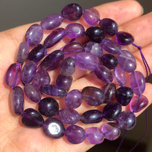 Load image into Gallery viewer, 8-10mm Natural Irregular Amazonite Apatite Larimar Quartz Gem Stone Beads