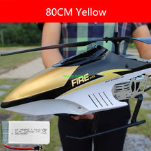 Load image into Gallery viewer, 150M 80CM Large Alloy Electric Remote Control Helicopter Model 3.5CH