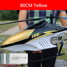 Load image into Gallery viewer, 150M 80CM Large Alloy Electric Remote Control Helicopter Model 3.5CH