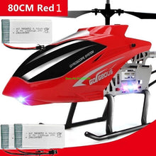 Load image into Gallery viewer, 150M 80CM Large Alloy Electric Remote Control Helicopter Model 3.5CH