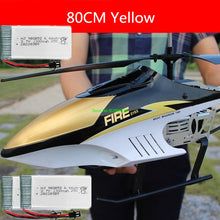 Load image into Gallery viewer, 150M 80CM Large Alloy Electric Remote Control Helicopter Model 3.5CH