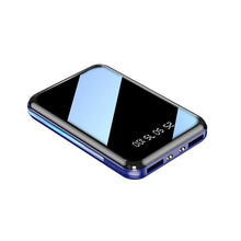 Load image into Gallery viewer, 20000mAh Portable Mini Power Bank; Mirror Screen LED Digital Display; External Battery Pack
