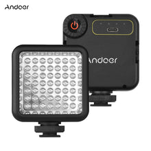 Load image into Gallery viewer, Andoer IR49S Mini IR Night Vision Light Infrared Photography Light for Video Camera Camcorder with 3 Cold Shoe Mount for Vlog
