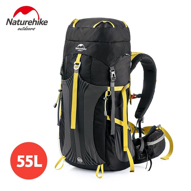 Naturehike Store 45L 55L 65L Outdoor Travel Backpack; Professional Hiking Bag with Suspension System