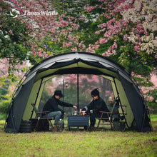 Load image into Gallery viewer, Thous Winds CNC 4-8 Person Family Camping Tent Outdoor Emotional Camp Tent 20D Ripstop Nylon Both Side Silicon Lightweight Tents
