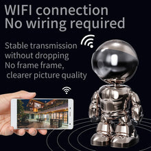 Load image into Gallery viewer, 2MP 1080P IP Camera Wireless Home Security Robot Camera Two-way Audio Surveillance Invisible Lens Wifi Night Vision Pet Robot
