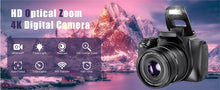 Load image into Gallery viewer, 4K Video Vlog SLR Camera 64MP Professional Digital Camera for Photography 10X Optical Zoom Camcorder Youtube Livestream Webcam
