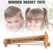 Load image into Gallery viewer, Shoot The Moon Wooden Hockey Toy Classic Desktop Game Party Bars Family Fun Puzzle Games For Adults Kids Attention Training Game
