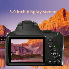 Load image into Gallery viewer, 4K Video Vlog SLR Camera 64MP Professional Digital Camera for Photography 10X Optical Zoom Camcorder Youtube Livestream Webcam
